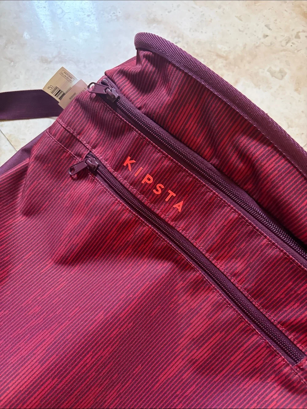 Kipsta Rolling Bag - Burgundy